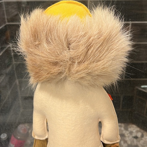 1980s Vintage Fufel Plush Felt Doll “Golfer” excellent condition - Picture 4 of 6